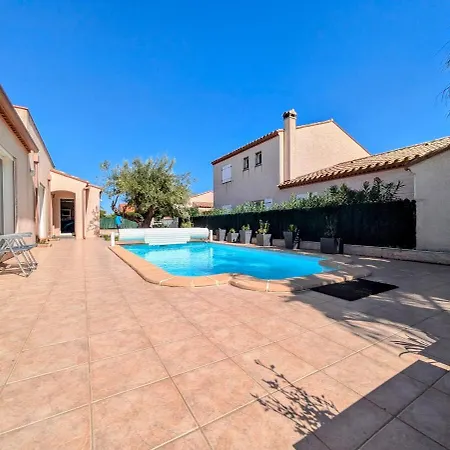 Maison Avec Piscine Pour 16 Le Barcarès