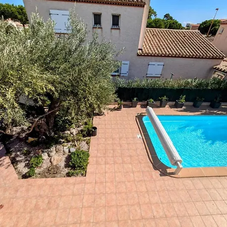 Maison Avec Piscine Pour 16 Le Barcarès