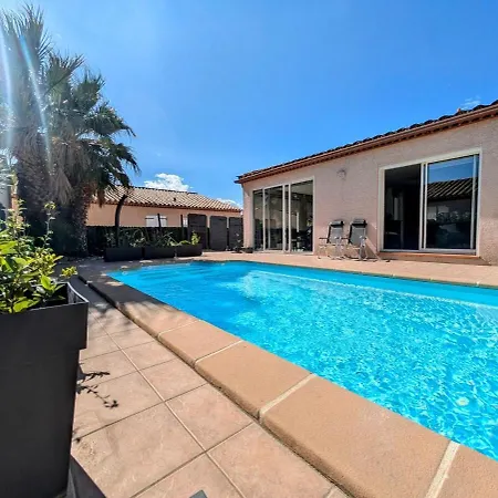 فيلة Maison Avec Piscine Pour 16 Le Barcarès